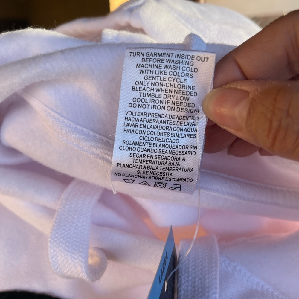 White Hoodie with Mickey Mouse Design - Picture 8 of 8